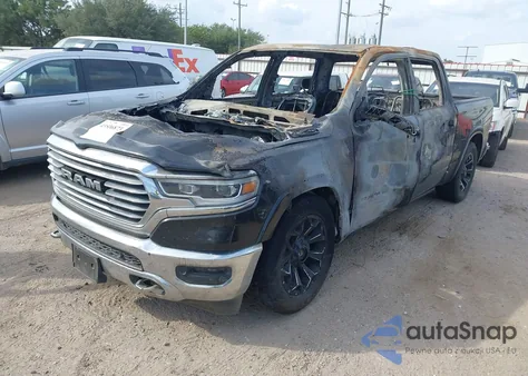 2019 Ram 1500 Longhorn 4X4 5'7 Box из США, поврежденный, VIN 1C6SRFKTXKN510572